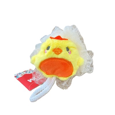 Мочалка - игрушка для душа "Chick-chick"