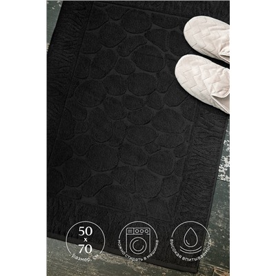 Полотенце махровое для ног 50х70 (коврик) "Mia Cara"