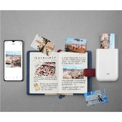 Фотобумага Xiaomi Pocket Print Stick Photo Paper 50 листов