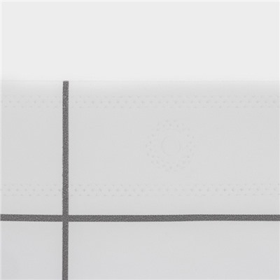 Штора для ванной SAVANNA «Квадро», 180×180 см, EVA, цвет белый