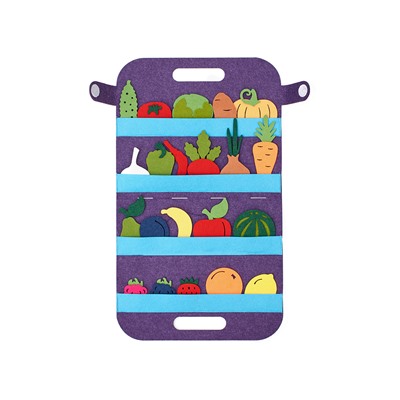 Развивающая сумка "Овощи, фрукты и ягоды"