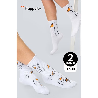 Женские носки 2 пары Happyfox