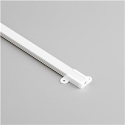 Накладной профиль General для светодиодной ленты, 2 м, 14 × 7 мм, матовый рассеиватель, аксессуары