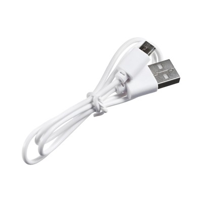 Увлажнитель HM-18 ультразвуковой, 0.25 л, 2 Вт,  подсветка, USB ( в комп-те), белый