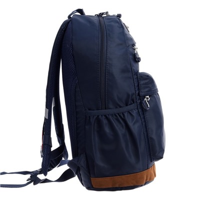 Рюкзак молодёжный Across Merlin, 43 х 30 х 18 см, эргономичная спинка, синий