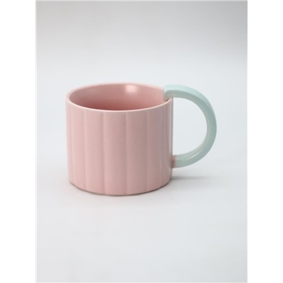 Кружка «Ribbed mug», pink