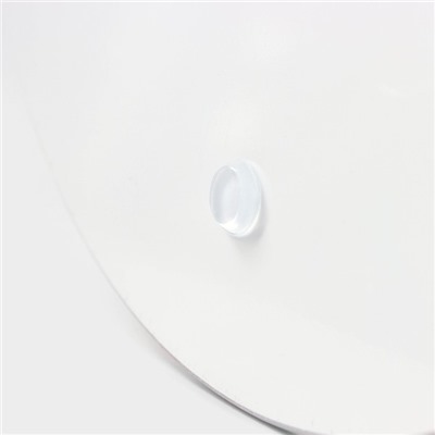 Фруктовница стеклянная двухъярусная круглая Доляна «Маффин», d=25/20 см