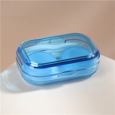 Набор для контактных линз, в футляре, 6.5 см × 4 см, 3 предмета, цвет МИКС