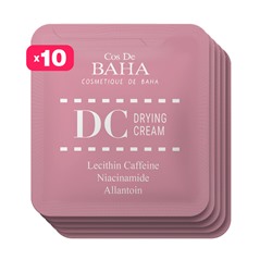 COS DE BAHA НАБОР ПРОБНИКОВ Крем для лица для жирной кожи ЛЕЦИТИН / НИАЦИНАМИД DC Cos De Baha Drying Cream, 1,5 мл х 10 шт.
