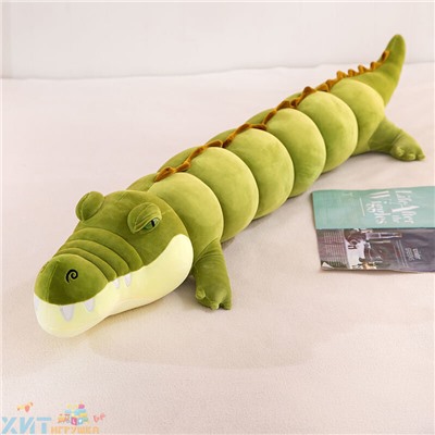 Мягкая игрушка обнимашка КРОКОДИЛ 80 см (ВЫБОР ЦВЕТА) croc80, croc80-green, croc80-lightgreen, croc80-grey