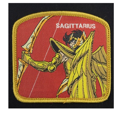 Бейсболка с сеточкой CAPSLAB арт. CL/SAI/1/SAG Saint Seiya Sagittarius (черный / красный)