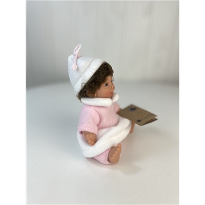 Кукла Джестито "Инфант", 18 см, в светло-розовом свитере, смеется, арт. 10000U-4