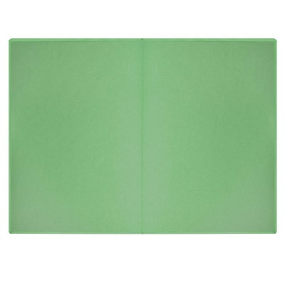 Ежедневник недатированный А5, 120 листов ESCALADA, мягкий переплёт, искусственная кожа "Наппа", тиснение фольгой, белый офсет 70 г/м², зелёный
