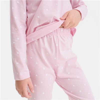 Пижама детская для девочки KAFTAN Sister, р.30 (98-104), розовый