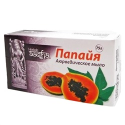 AASHA HERBALS Papaya soap Мыло папайя 75г