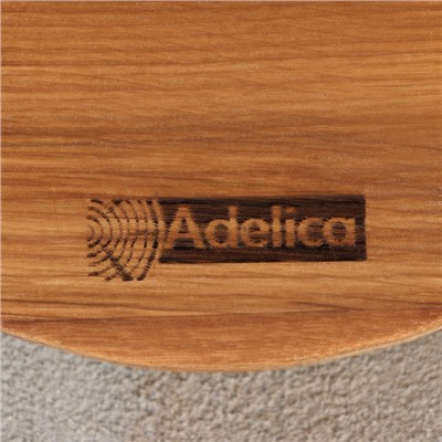 Поднос для подачи с ручками Adelica, 25,5×17,5×2 см, дуб