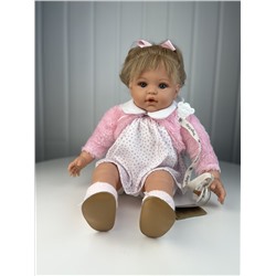Кукла Сьюзи (озвученная), в светлом платье и розовой кофточке, 47 см , арт. 47012B