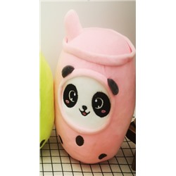 Мягкая игрушка "Cocktail panda", pink, 19 см