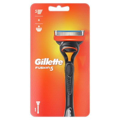 Gillette станок FUSION (Станок + 1 кассета)