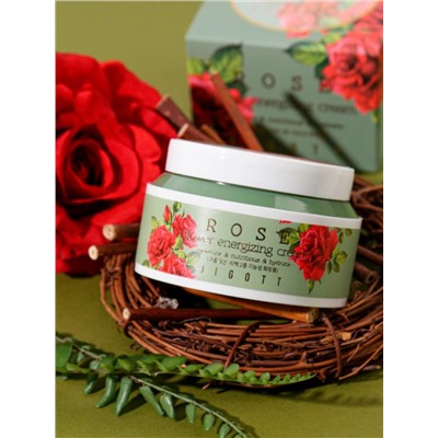 JIGOTT - КРЕМ ДЛЯ ЛИЦА С ЭКСТРАКТОМ РОЗЫ ROSE FLOWER ENERGIZING CREAM, 100 МЛ.