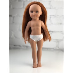 Кукла Нина, рыжие волосы, без одежды, 42 см , арт. 42106