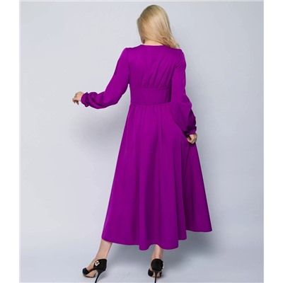 Платье #МСК1138, фиолетовый