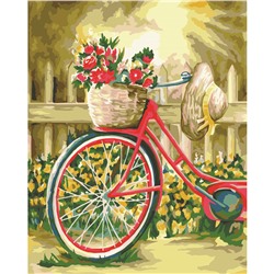 Картина по номерам на холсте ТРИ СОВЫ "Солнечный день", 40*50, с акриловыми красками и кистями
