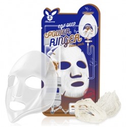 [Elizavecca] НАБОР Тканевая маска для лица ЭПИДЕРМАЛЬНЫЙ ФАКТОР EGF Deep Power Ringer Mask Pack, 10 шт