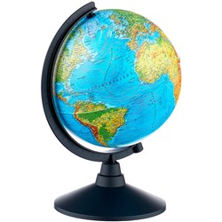 Globen Глобус Земли физический 210мм
