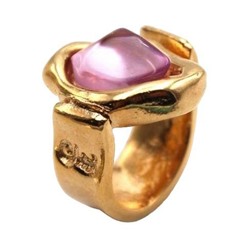 Кольцо SIDNEY Блестящее Золото Фиолетовый