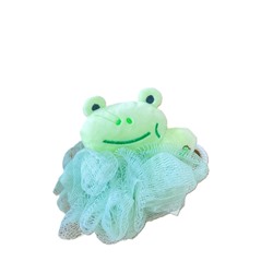 Мочалка - игрушка для душа "The grass frog"