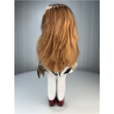 Кукла Нина, 33 см, рыжие волосы, в леггинсах и тунике, арт. 33102