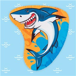 Полотенце пляжное «Акула», 130 × 150 см, 100 % п/э