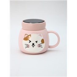 Кружка «Emotions of a cat», pink (420 ml)