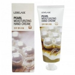 LEBELAGE Крем для рук увлажняющий ЖЕМЧУГ Pearl Moisturizing Hand Cream, 100 мл