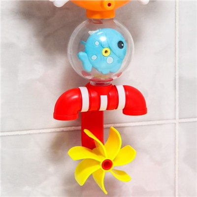 Набор игрушек для ванны «Крабик - мельница»