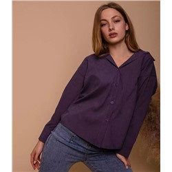 Рубашка #0901, фиолетовый