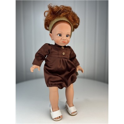 Кукла Джестито "Джокер", девочка, кудрявая, 38 см, арт. 12038