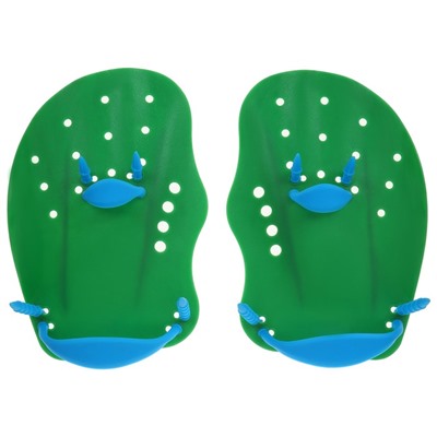 Лопатки для плавания ONLYTOP, р. S, цвета МИКС