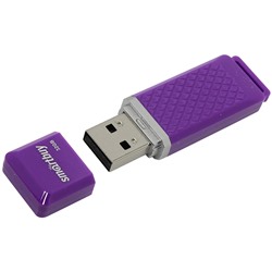 Память Smart Buy "Quartz"  16GB, USB 2.0 Flash Drive, фиолетовый