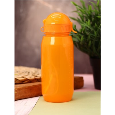 Бутылка "Classic" с трубочкой, orange (400 ml)