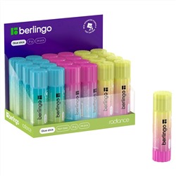 Клей-карандаш Berlingo "Radiance", 21г, ПВП (Цветной)