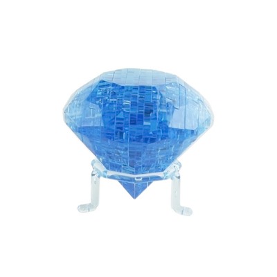 Yuxin 3D-Пазл "Бриллиант" Голубой Crystal Puzzle