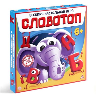 Настольная игра «Словотоп», 6+