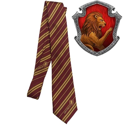 Гарри Поттер | Премиум галстук-виндзор факультета Гриффиндор