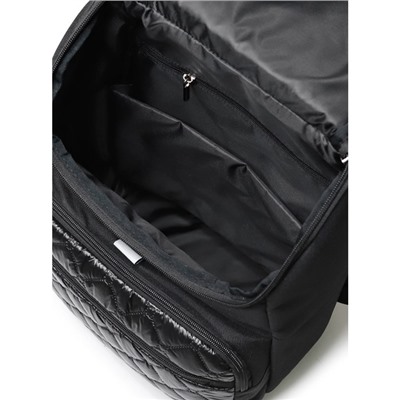 Рюкзак школьный, отдел на молнии, цвет черный 27х34,5х11,8см