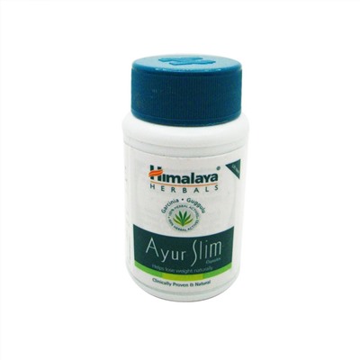 HIMALAYA AyurSlim АюрСлим для очищения организма и похудения 60кап