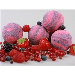Бурлящие шарики для ванн «Красные ягоды» с пеной 130 грамм от производителя LCosmetics