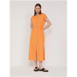 Платье однотонное  цвет: Оранжевый PL1414/bakky | купить в интернет-магазине женской одежды EMKA
