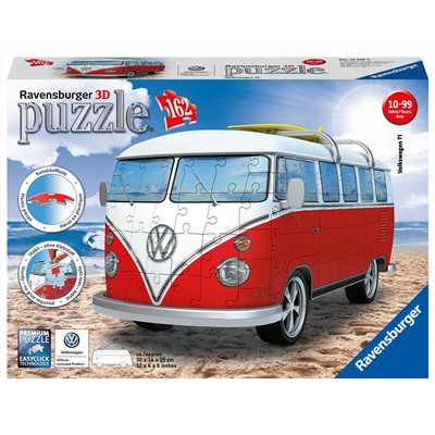 3D-пазл Ravensburger «VW Bus T1», 162 эл.